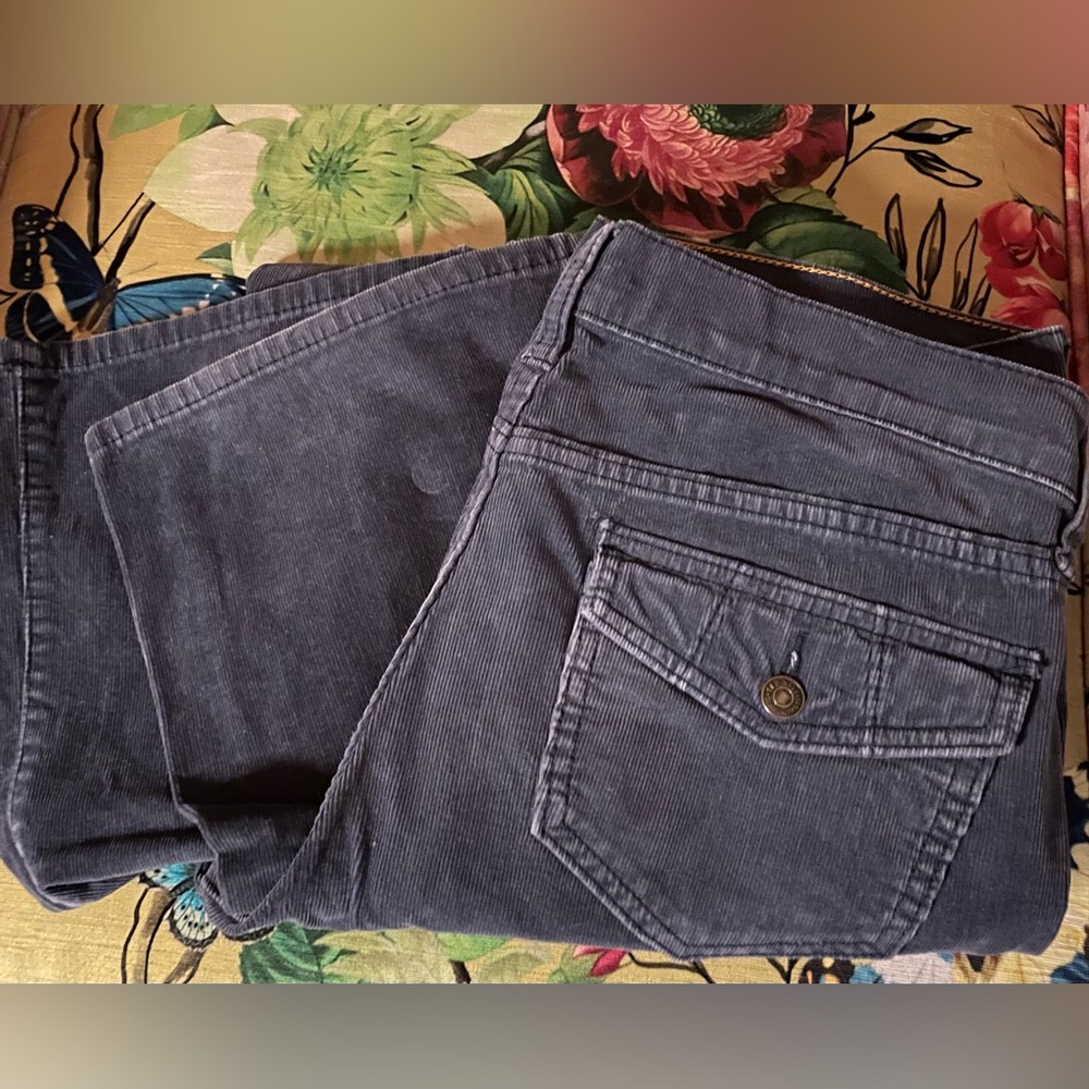 Old Navy Navy Blue 5-pocket Corduroy Pants